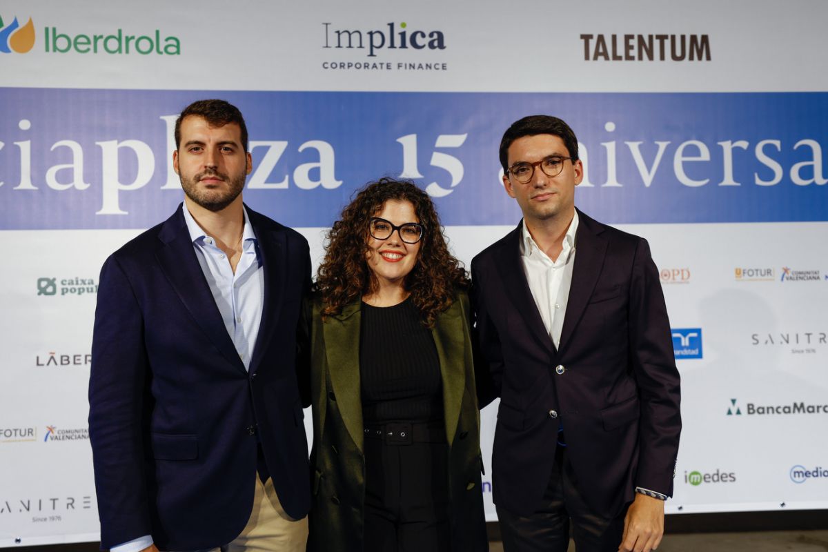 Soriano i Piqueras está presente en el 15º aniversario de Valenciaplaza